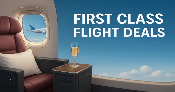 First Class Flight Deals